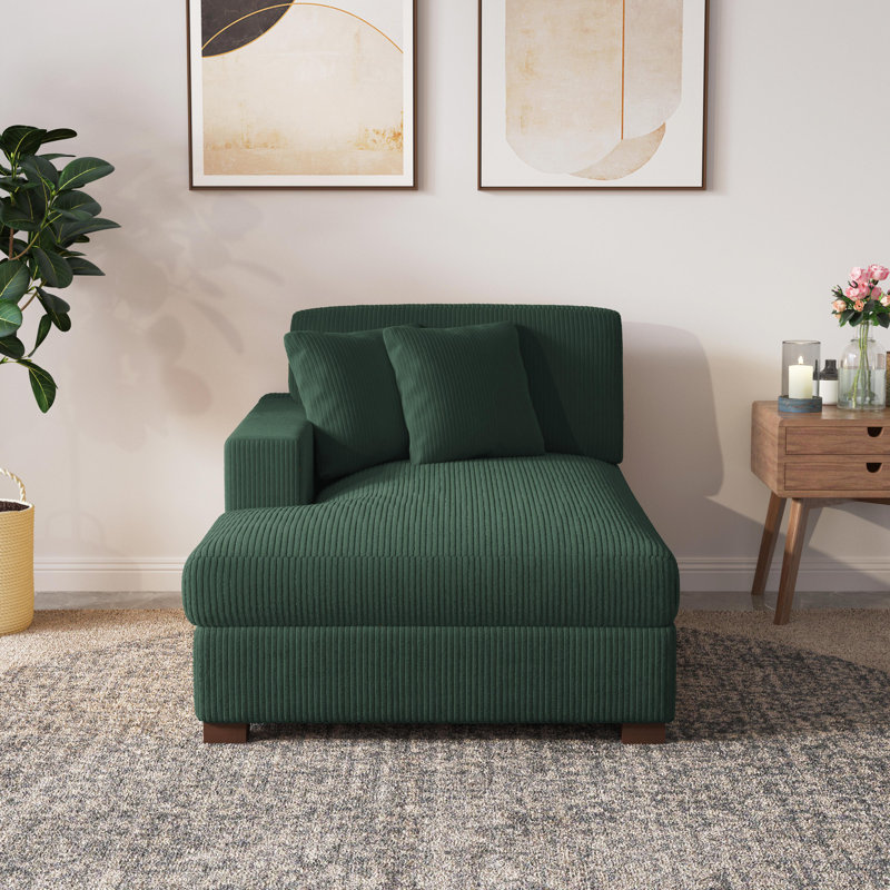 Milbrey Desborough Upholstered Chaise Lounge
