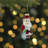 3'' Glass Hanging Figurine Ornament