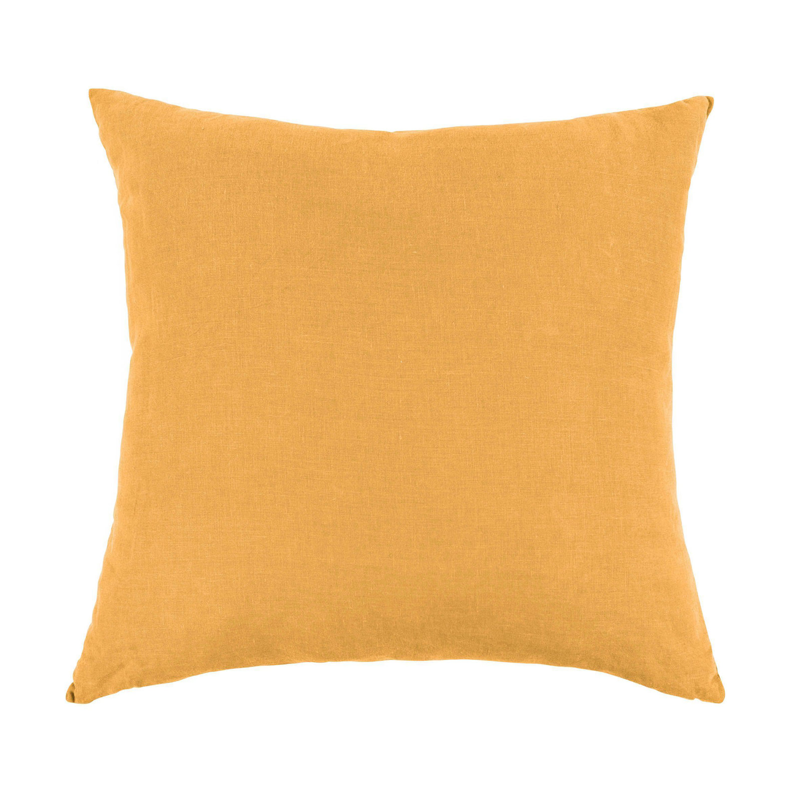 20" x 20" Linen Throw Pillow, Honey