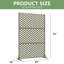Paravents d'extérieur en métal 72 x 47 po Laurence-123612265-123612268