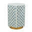 Table d'appoint hexagonale
