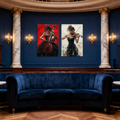 2 Piece Wrapped Canvas Print