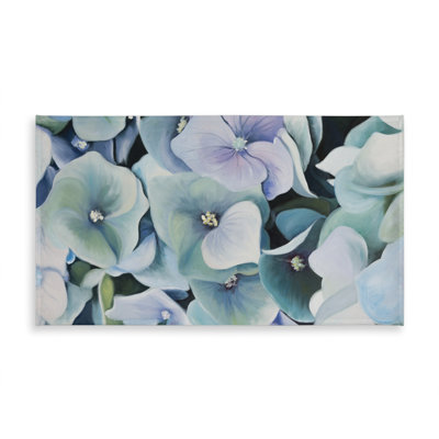 Rustic Purple Hydrangea Tablecloth - Indoor/Outdoor Decor