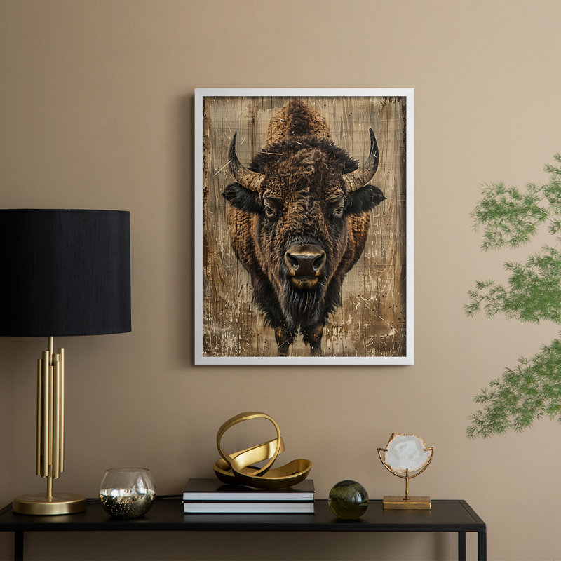 "ANIMALS Series CDXCIV" par J Paul, Blanc / Blanc, H 15 po x l 12 po