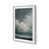 Cadre photo simple chrome poli