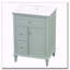 Meuble-lavabo 24 po avec lavabo et rangement intelligent-132953486-132953490
