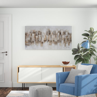 Desert Dunes - Wrapped Canvas Painting