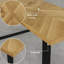 Florian Oak Metal Base Dining Table-1129207785-1129207778