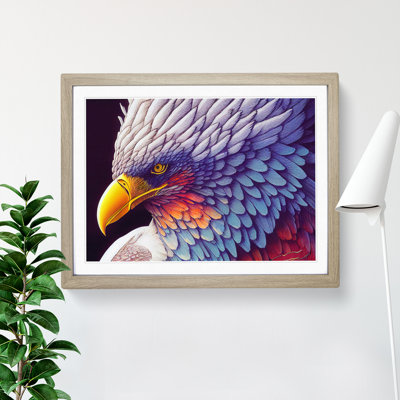 Colourful Eagle Bird Vol.2 - Single Picture Frame Print