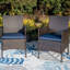Outdoor Patio Dining Armchair with Cushion