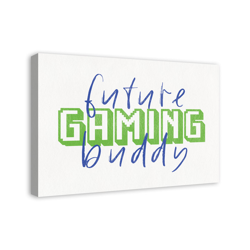 Impression sur toile, "Futur Gaming Buddy", H 20 po x l 30 po