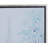 Canvas Eiffel Tower Blue Framed Wall Art with Silver Frame