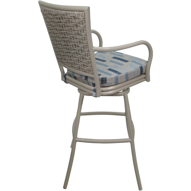 Bloc de tissage bleu, Beige, 26"