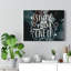 Stay Strong and Never Give up 1 Piece Wrapped Canvas Wall Art-2097618567