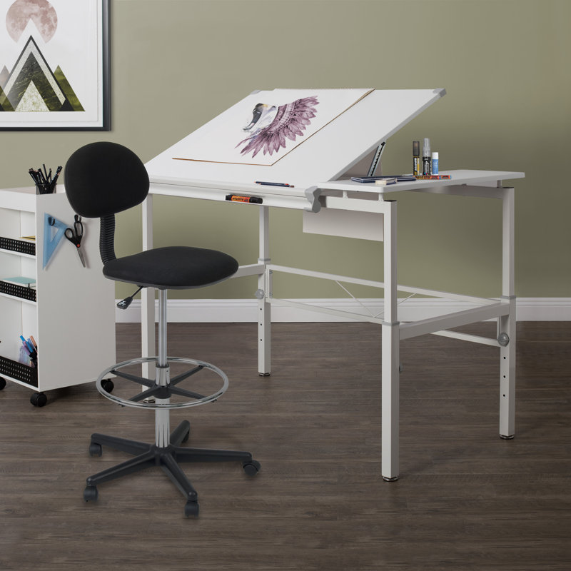 Table à dessin réglable en hauteur Cowie, l 54 po x P 31,5 po