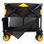 Chariot pliant de grande capacité avec chariot extensible