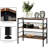 3-Tier Console Table With Adjustable Feet