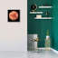  «Dahlia 1» par Debra Van Swearingen, art mural sur toile, 18 po x 18 po