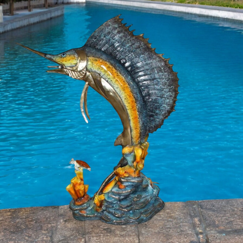 Statue Manervia voilier