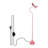 Industrial Floor Lamp, Modern Standing Lamp With 6w Led Bulb, Adjustable Lampshade, Foot Switch, Metal Gooseneck Reading Tall Floor Lamps For Living Room, Bedroom, Office-879320945