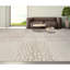 Tapis beige noué à la main de haute qualité