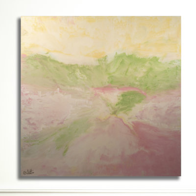 Gleaming Plains by Barbara Biolotta - Wrapped Canvas Print