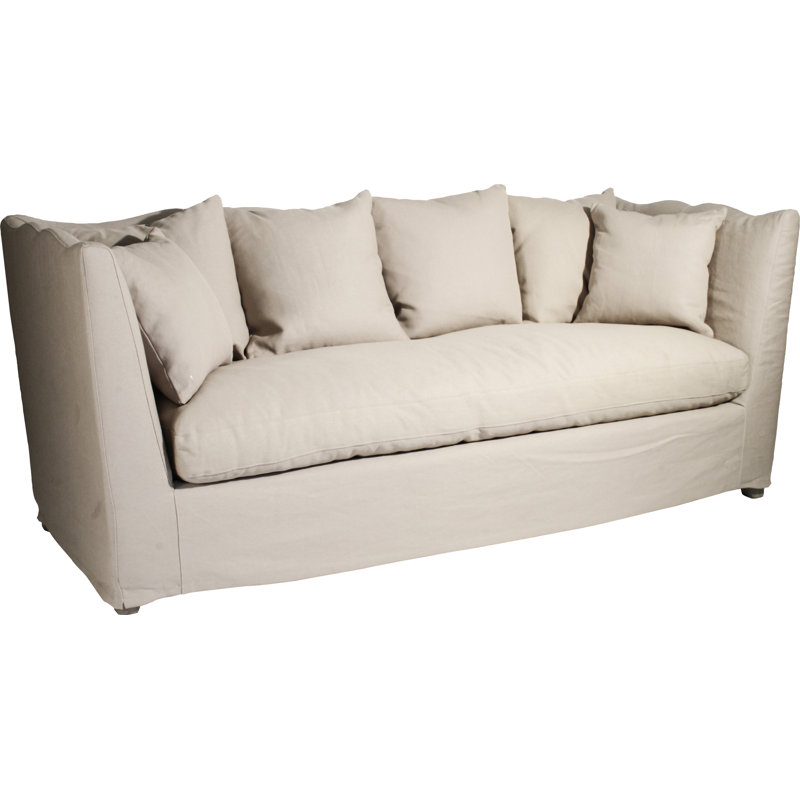 87'' Reception Sofa, Hemp