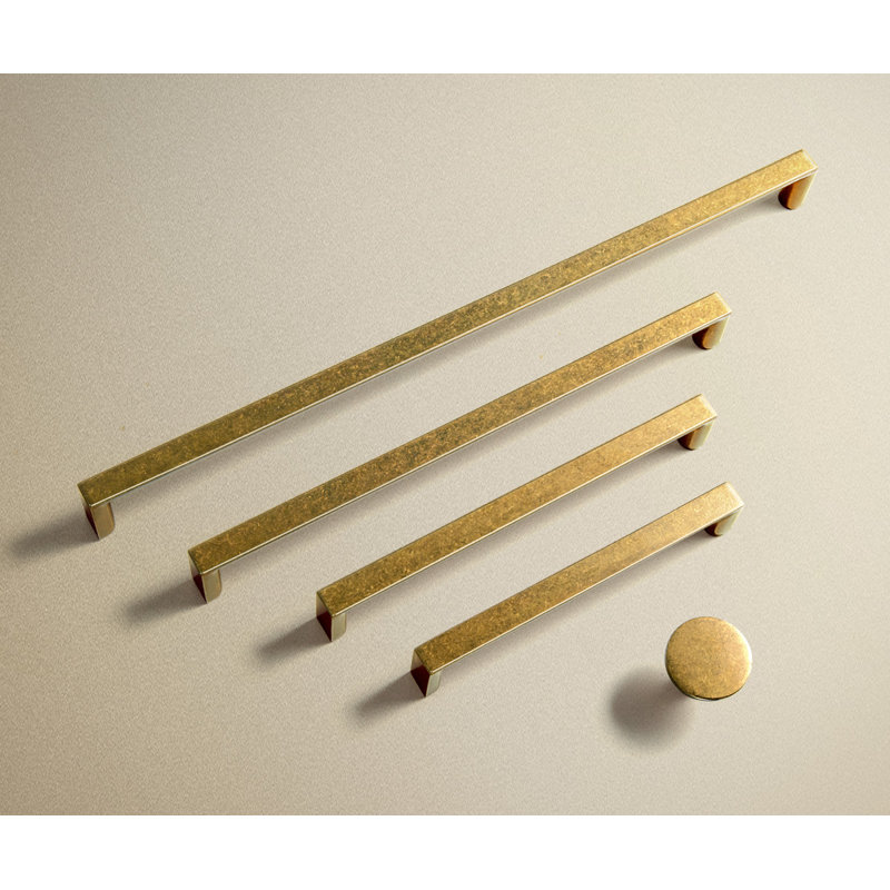 Ensemble de boutons circulaires, 1.26", Laiton antique
