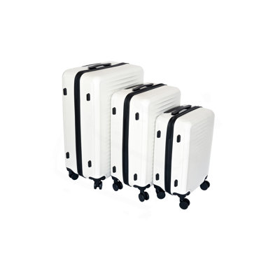 Modern White suitcase