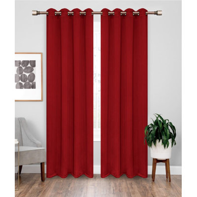 Clinger Blackout Curtains / Drapes Pair