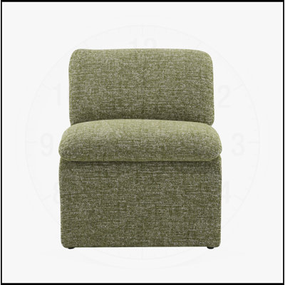 Chaise d'appoint innovante et élégante Jaeda en forme incurvée, combinant un design moderne et un confort inégalé pour tout espace de vie.