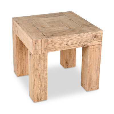 Evander Solid Wood End Table