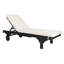 Alvah Outdoor Adjustable Garden Lounger with Cushion-749740543-749740542