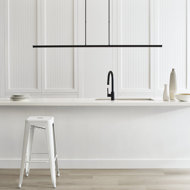 Stagger 1 - Light LED Pendant, Nightshade Black