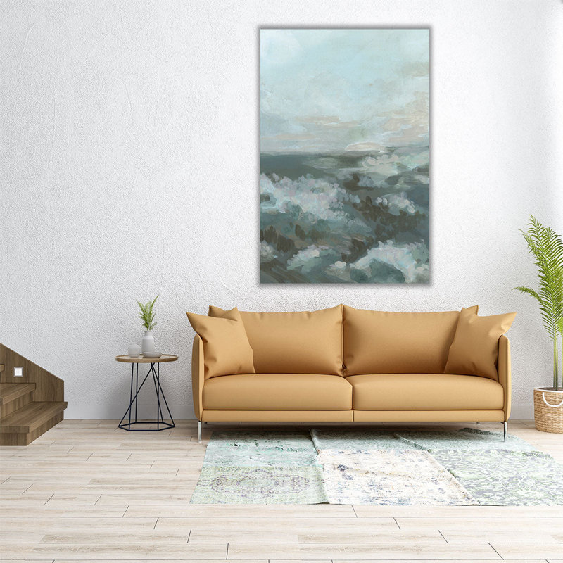 «Meadow Dusk I», reproduction d'art sur toile, H 30 po x l 20 po