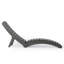 Chaise longue pliante avec roulettes-130622736