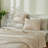 100% Cotton Quilt Set with Boho Stitched Detail-95179058-95179052
