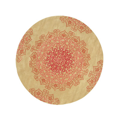 Hand Tufted Wool Floral Area Rug