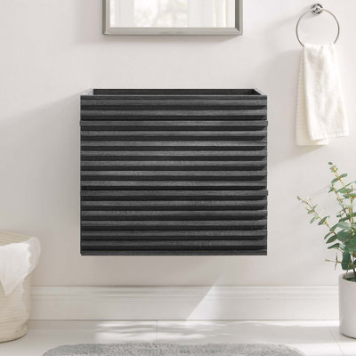 Modway Render 23.5" Wall Mounted Single Bathroom Vanity Base Only