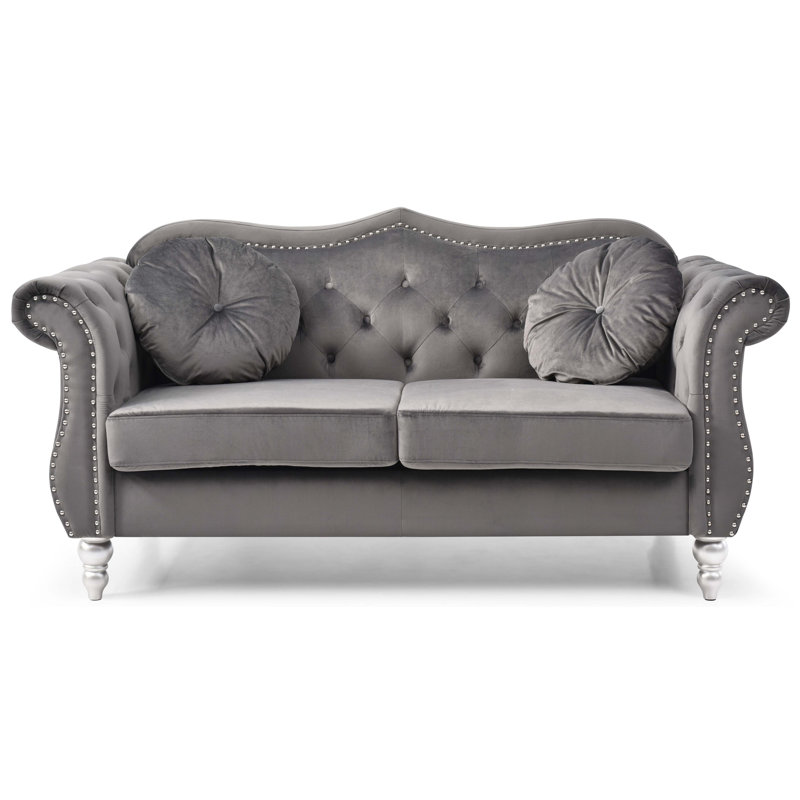 Causeuse Cozy, Gris foncé