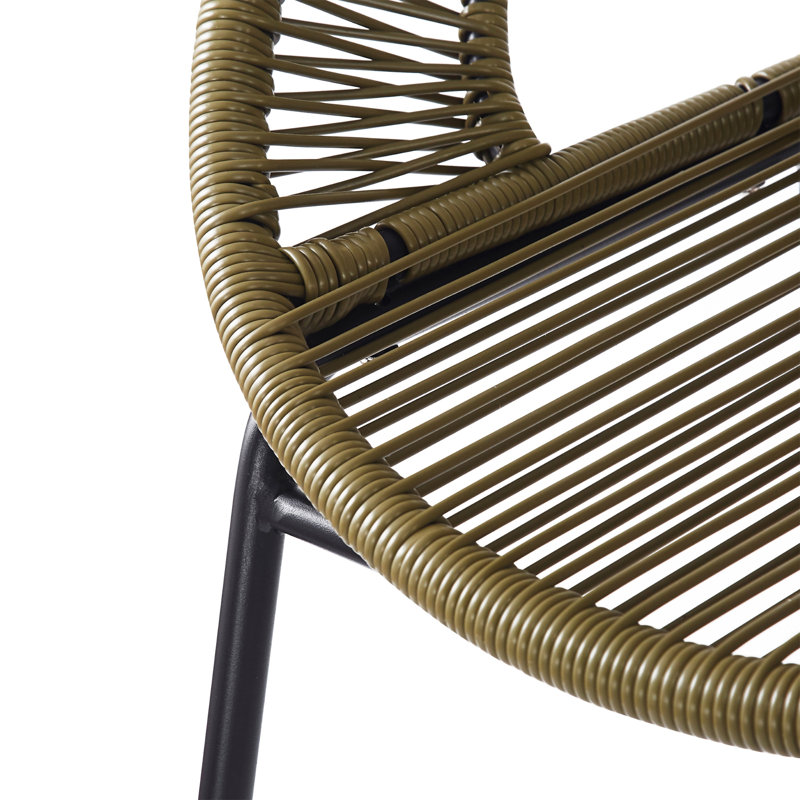 Tabouret de bar Ferrara, Brun