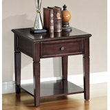 End Table With Drawer And Open Shelf