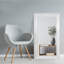 Lydia Plastic Flat Leaning Mirror-36612792