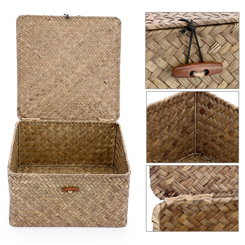 Bay Isle Home™ Seagrass Decorative Bin, 2
