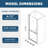 1 3/8" adjustment,universal pivot shower door-114719592