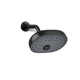 Statement™ Oval Multifunction Showerhead with Katalyst Air-Induction Technology