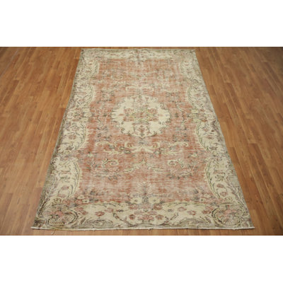 Tapis rétro vieilli 6 x 9