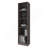 Bookcase With Open Storage And 5 Shelves, Stained Walnut-1464533799