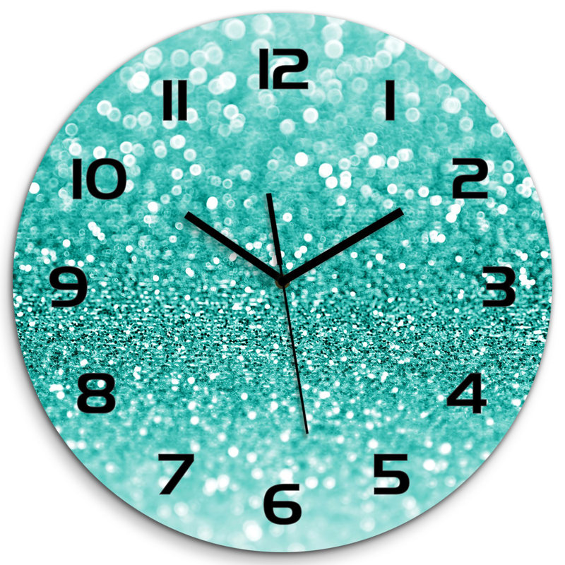 Jessekah Glass Wall Clock