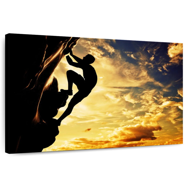 Sireci Free Climbing, 26" H x 39" W